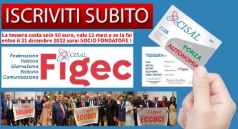 Figec, soci fondatori gli iscritti entro il 31 dicembre