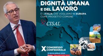 X Congresso Cisal per la dignità umana e del lavoro